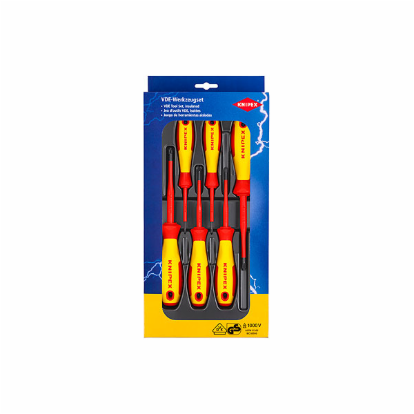 Knipex 00 20 12 V03 Sada šroubováků PH/PZ, provedení VDE