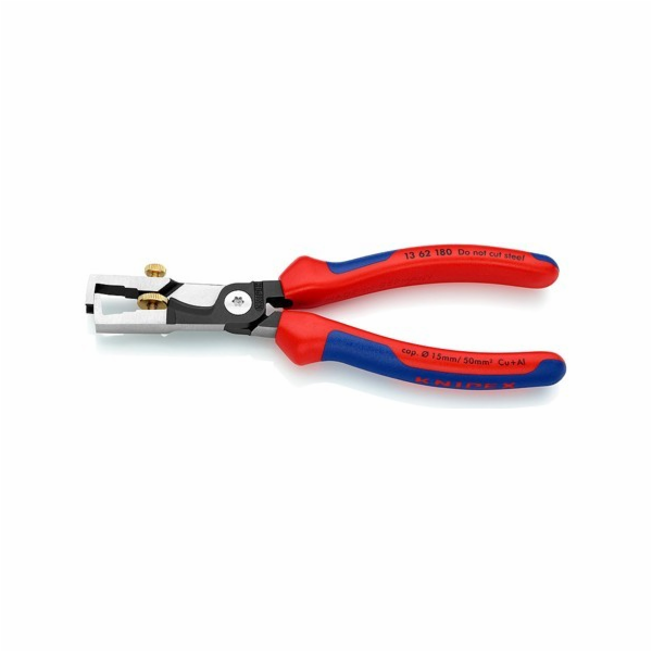 Knipex 13 62 180 Nůžky na kabely s funkcí lisování