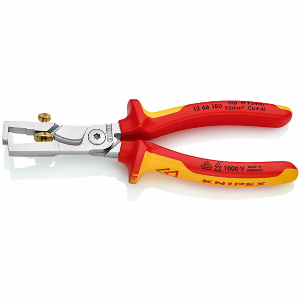 Knipex 13 66 180 KNIPEX StriX® Odizolovací kleště s kabel...