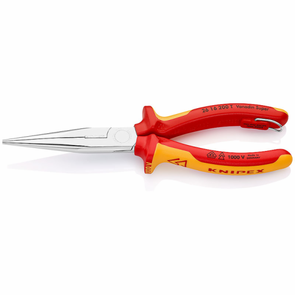 Knipex 26 16 200 T Kleště půlkulaté s břity TT