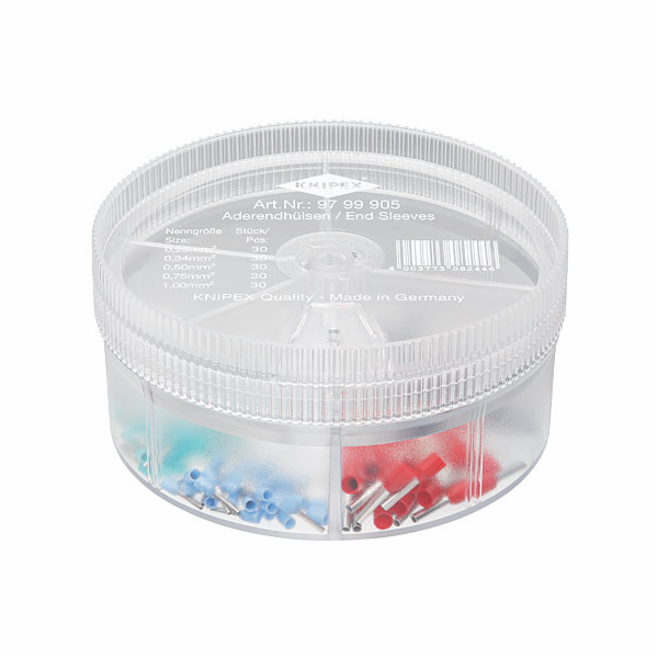 KNIPEX Assortment insulated wire ferrules