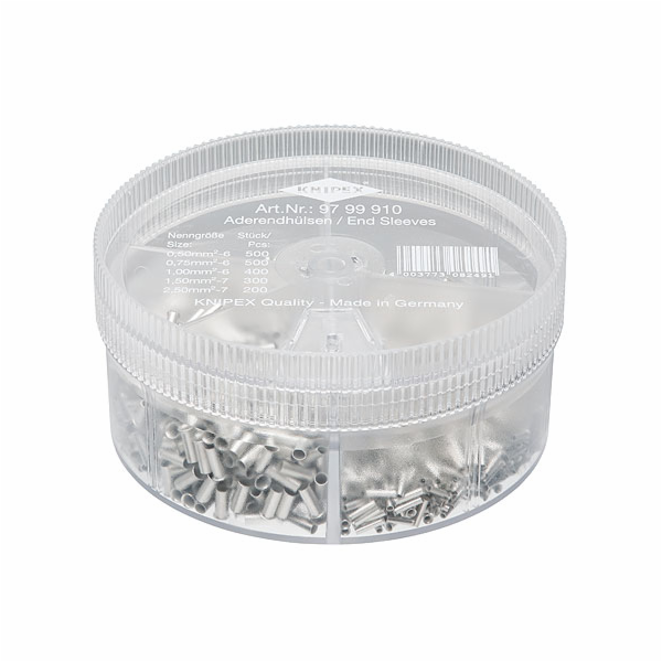 KNIPEX Assortment insulated wire ferrules
