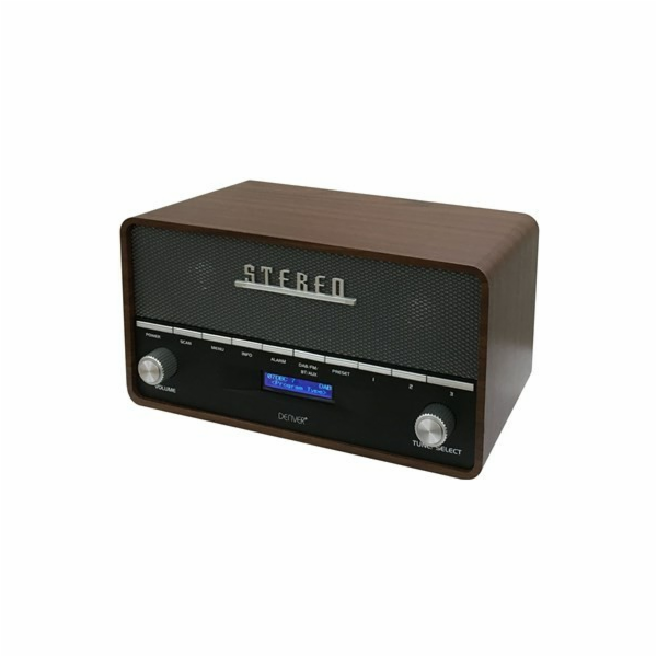 Denver DAB-36 DAB+ Dřevěné stolní rádio