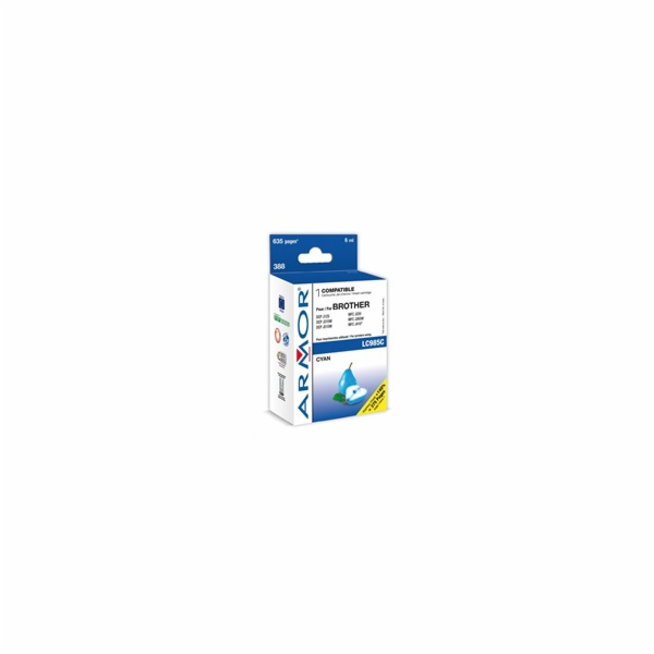 ARMOR cartridge pro BROTHER DCP-J125/515 Cyan  (LC985C)
