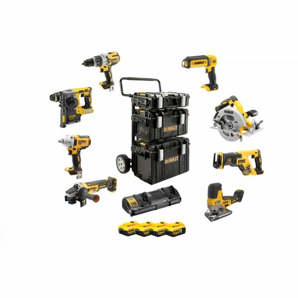 Kombinovaná baterie DCK856P4, 18 V, příklepová vrtačka