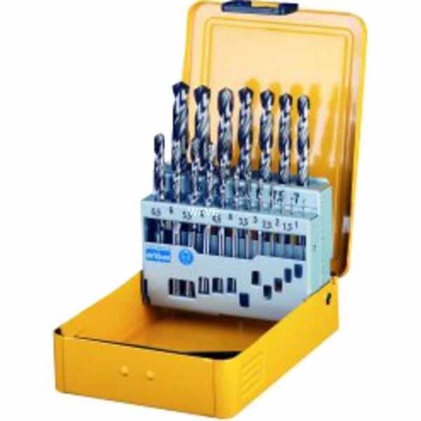 Sada vrtáků do kovu DT5923 HSS-G, 19 kusů