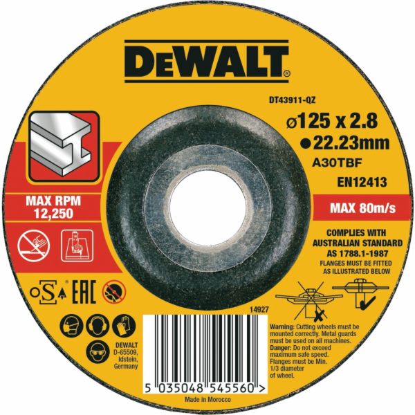 High Performance Trennscheibe DT43911 Metall