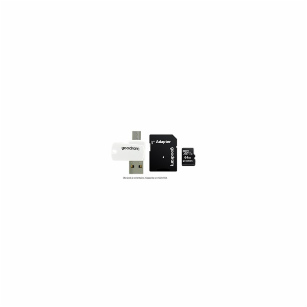 GOODRAM microSDHC karta 16GB M1A4 All-in-one (R:100/W:10 ...