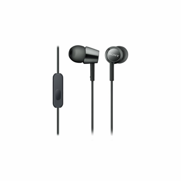 Sony MDR-EX155AP Black Sluchátka černá