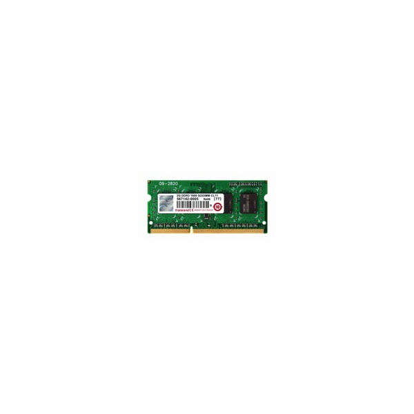 TRANSCEND SODIMM DDR3 2GB 1600MHz 1Rx8 CL11