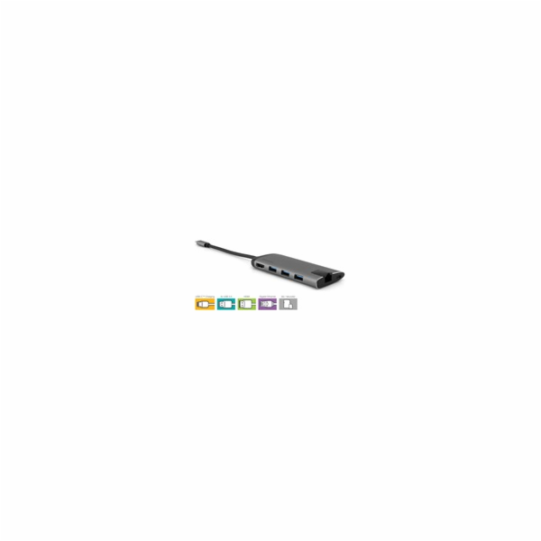 VERBATIM 49142 USB-C Multiport HUB, 3x USB 3.0, 1x USB-C,...