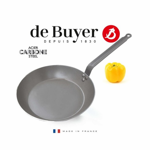 De Buyer Carbone Plus Lyonnaise Bratpfanne, 28 cm