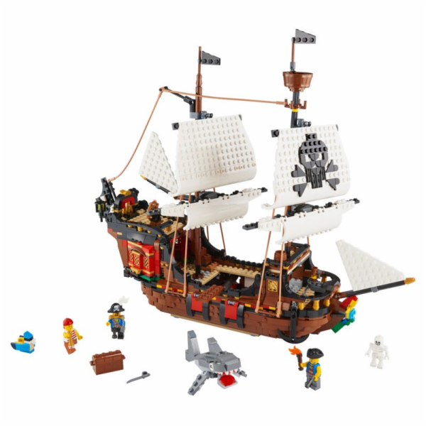 LEGO 31109 Creator Pirátská loď, stavebnice