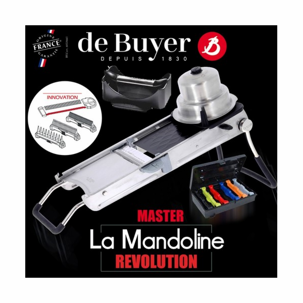 De Buyer Mandoline Revolution Master z nerezové oceli