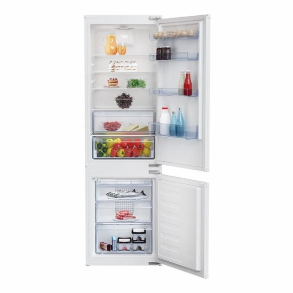 BEKO BCSA285K4SN, kombinace lednice s mrazničkou