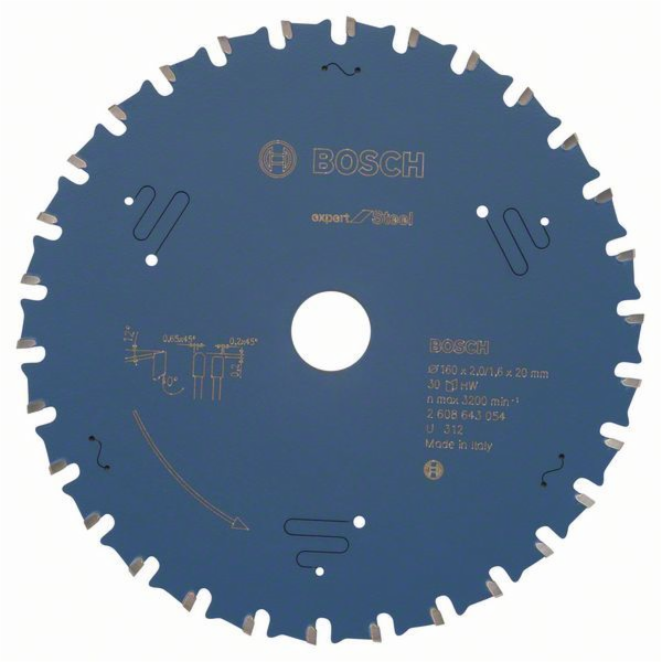 Bosch Expert for Steel, 160 mm pilový kotouč