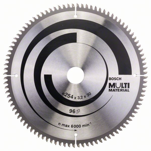 Pilový kotouč Bosch Multi Material, O 254mm, 96T