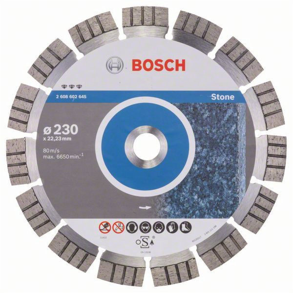 Diamantový řezný kotouč Bosch Best for Stone, O 230 mm