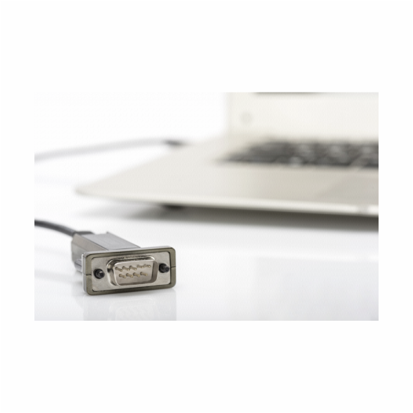 Adaptérový kabel Digitus USB 2.0, zástrčka USB-C > zástrč...