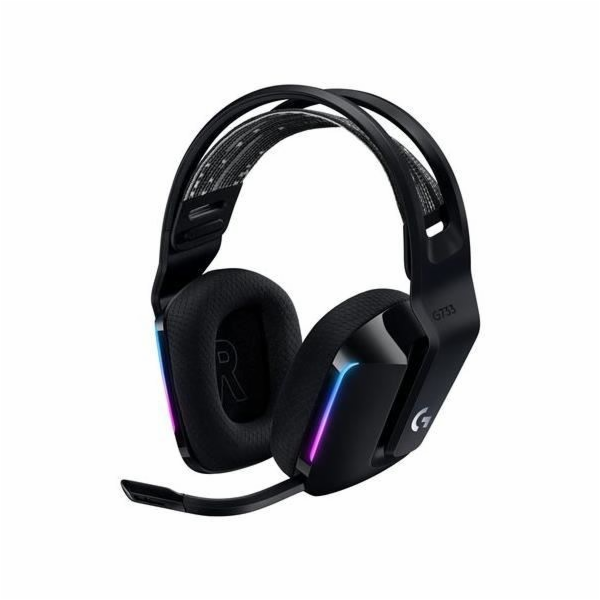 Logitech herní sluchátka G733, LIGHTSPEED Wireless RGB Ga...