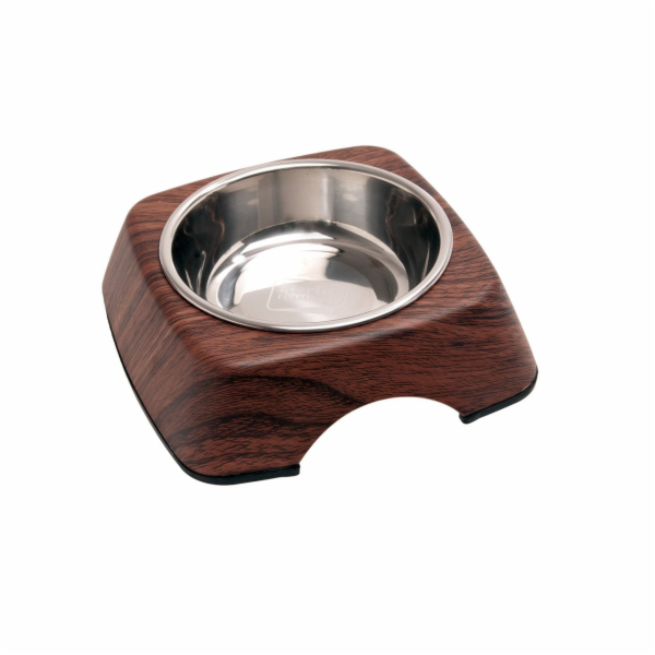 Karlie-Flamingo Miska nerez v dřevěném stojánku 160ml, pa...