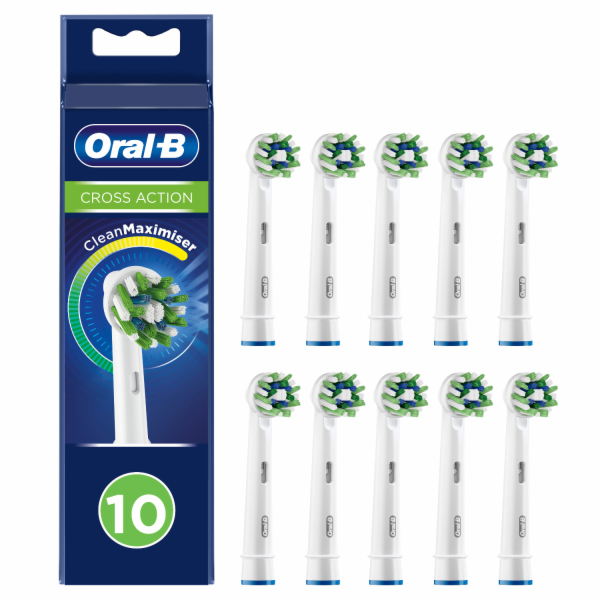 Oral-B Cross Action 10 ks náhradní hlavice