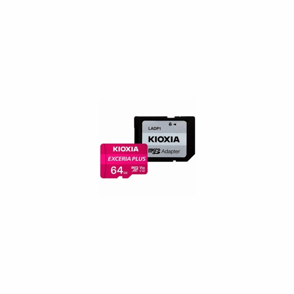 Kioxia Exceria Plus microSDXC 64GB Class 10 UHS-1 U3