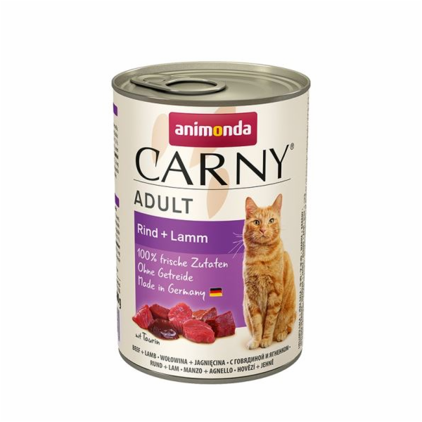 ANIMONDA konzerva CARNY Adult- hovězí, jehněčí 400g