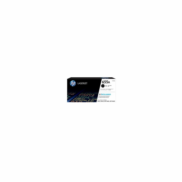 HP 655A Black Original LaserJet Toner Cartridge (CF450A) ...