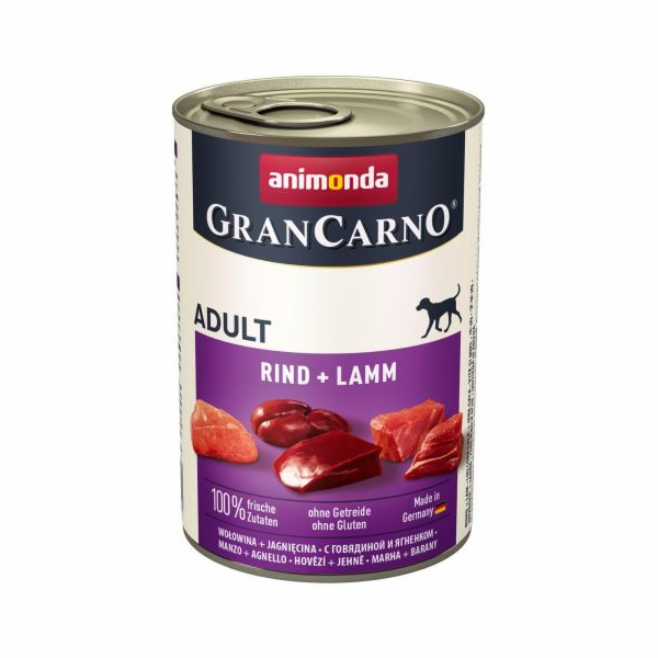 Animonda GRANCARNO Adult - hovězí, jehněčí 400g