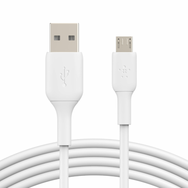 Belkin Micro-USB/USB-A 1m PVC bily CAB005bt1MWH