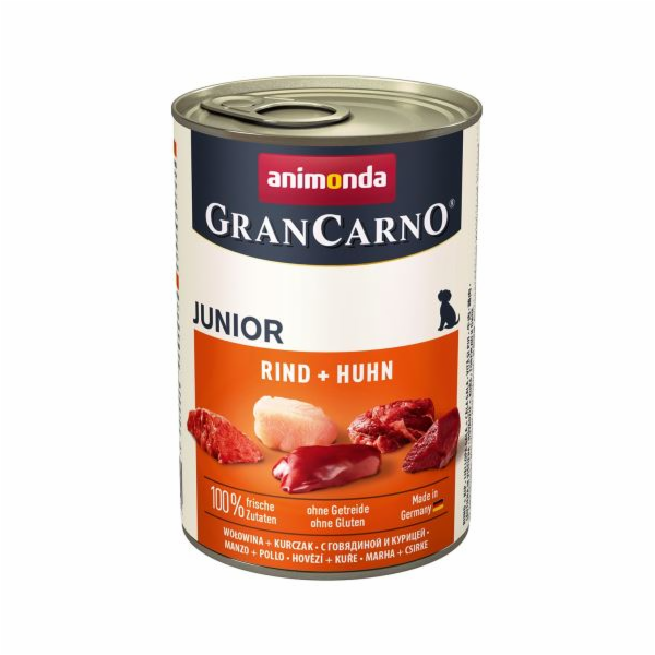 Animonda GRANCARNO JUNIOR - hovězí + kuřecí 400g