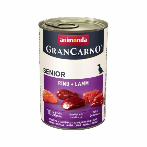 Animonda GRANCARNO Senior - hovězí, jehněčí 400g