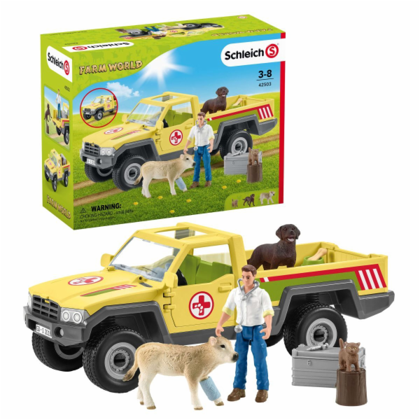 Schleich 42503 Veterinární ambulance na statku
