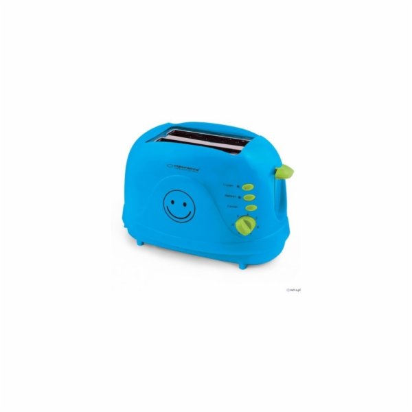 Toustovač Esperanza EKT003B 750 W modrý