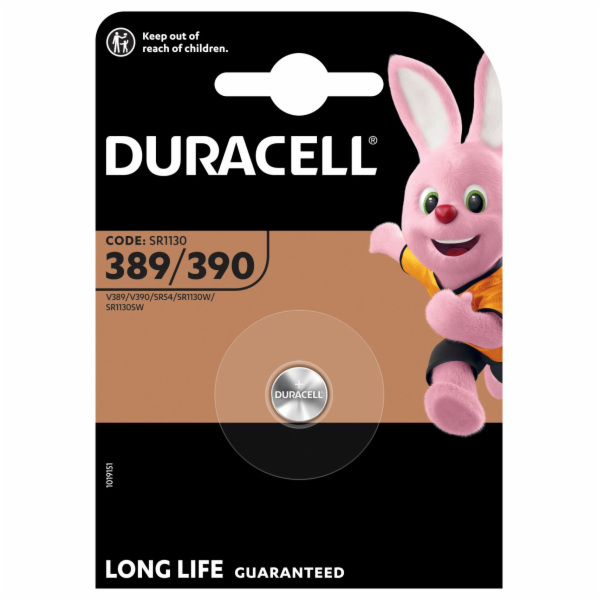 Duracell 389/390, Knoflíková baterie 1 kus