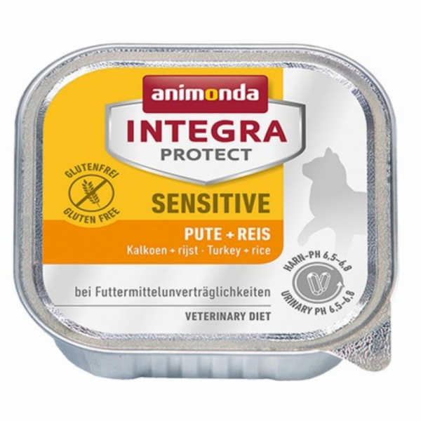 Animonda Integra Protect Sensitive, Krůtí s rýží 100g
