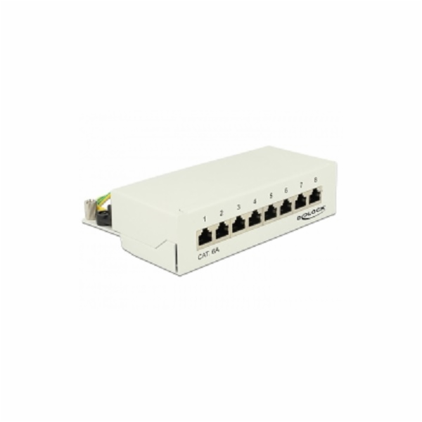 DeLOCK Patch Panel Desktop 8P Cat.6A