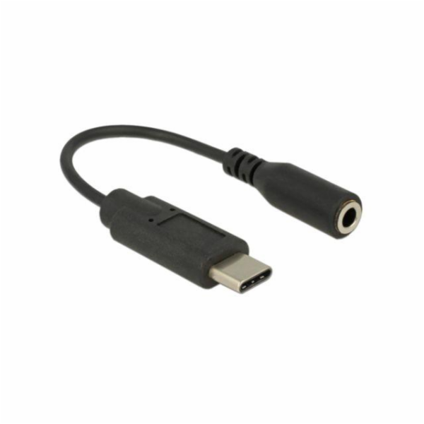 DeLOCK USB 2.0 adaptér, USB-C zástrčka > 3,5mm jack