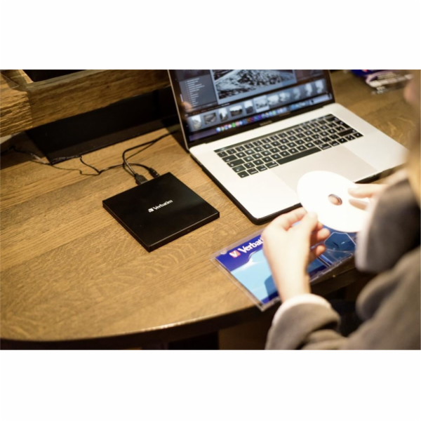 Verbatim Slimline Blu-ray rekor. USB 3.1 GEN 1 USB-C Ultr...