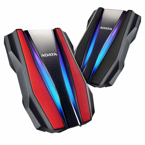 ADATA Externí HDD 2TB 2,5" USB 3.2 HD770G, červená