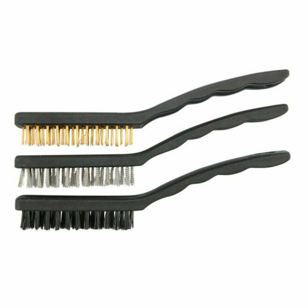 Sada kartáčů drátěných 220 mm 3 ks TOYA
