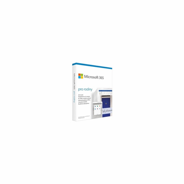Microsoft 365 Family CZ - předplatné na 1 rok
