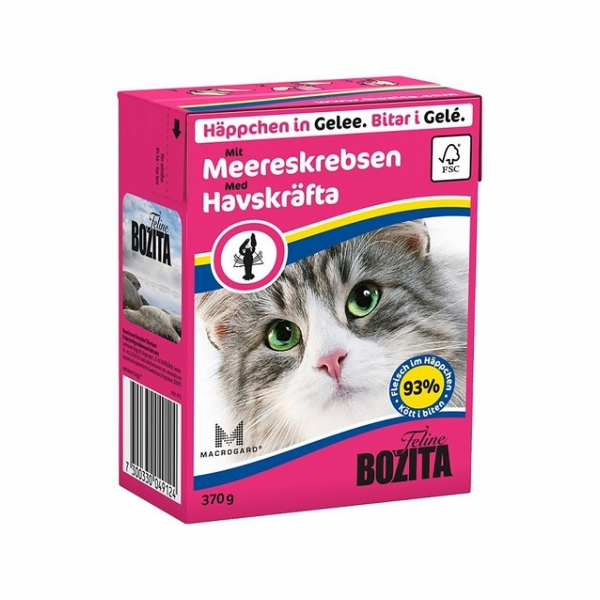 BOZITA Crayfish in jelly - mokré krmivo pro kočky - 370g
