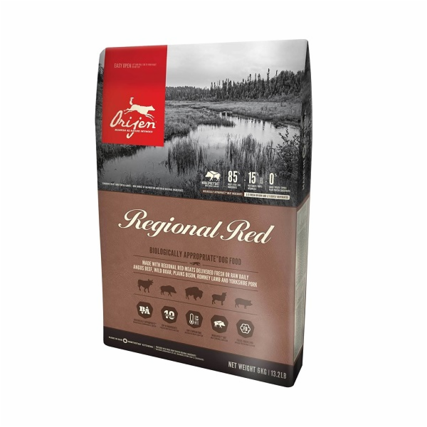 ORIJEN Regional Red - suché krmivo pro psy - 11,4kg