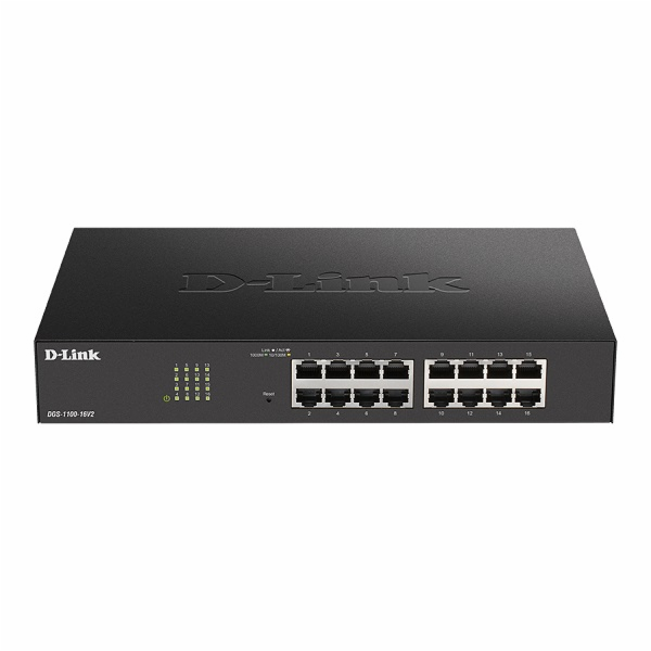 D-Link DGS-1100-16V2 16-Port Gigabit Smart Managed Switch...