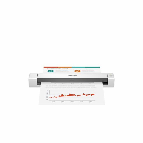 BROTHER skener DS-640 - až 15 str/min, 1200x1200 dpi inte...