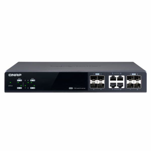 QNAP switch QSW-M804-4C (4xSFP+,4x10GbE/SFP+combo)