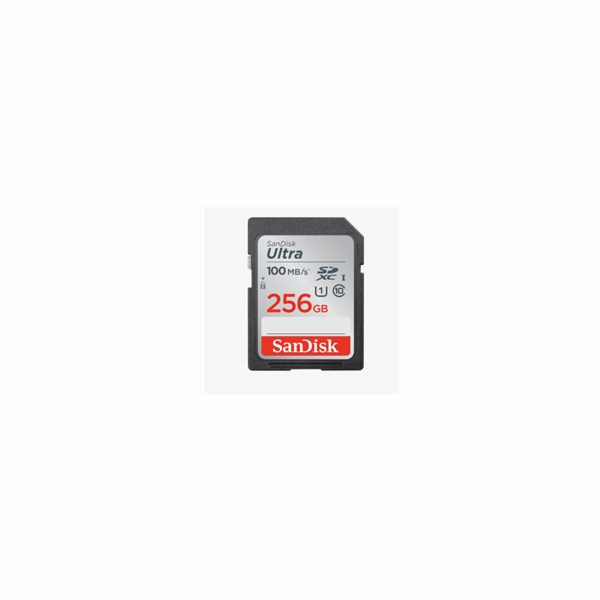 Paměťová karta Sandisk Ultra 256GB SDXC Memory Card 100MB/s 