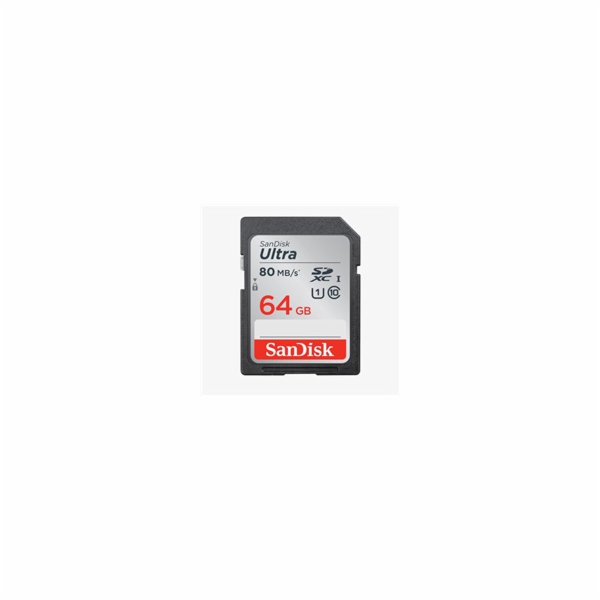 SanDisk SDXC karta 64GB Ultra (100MB/s Class 10 UHS-I)